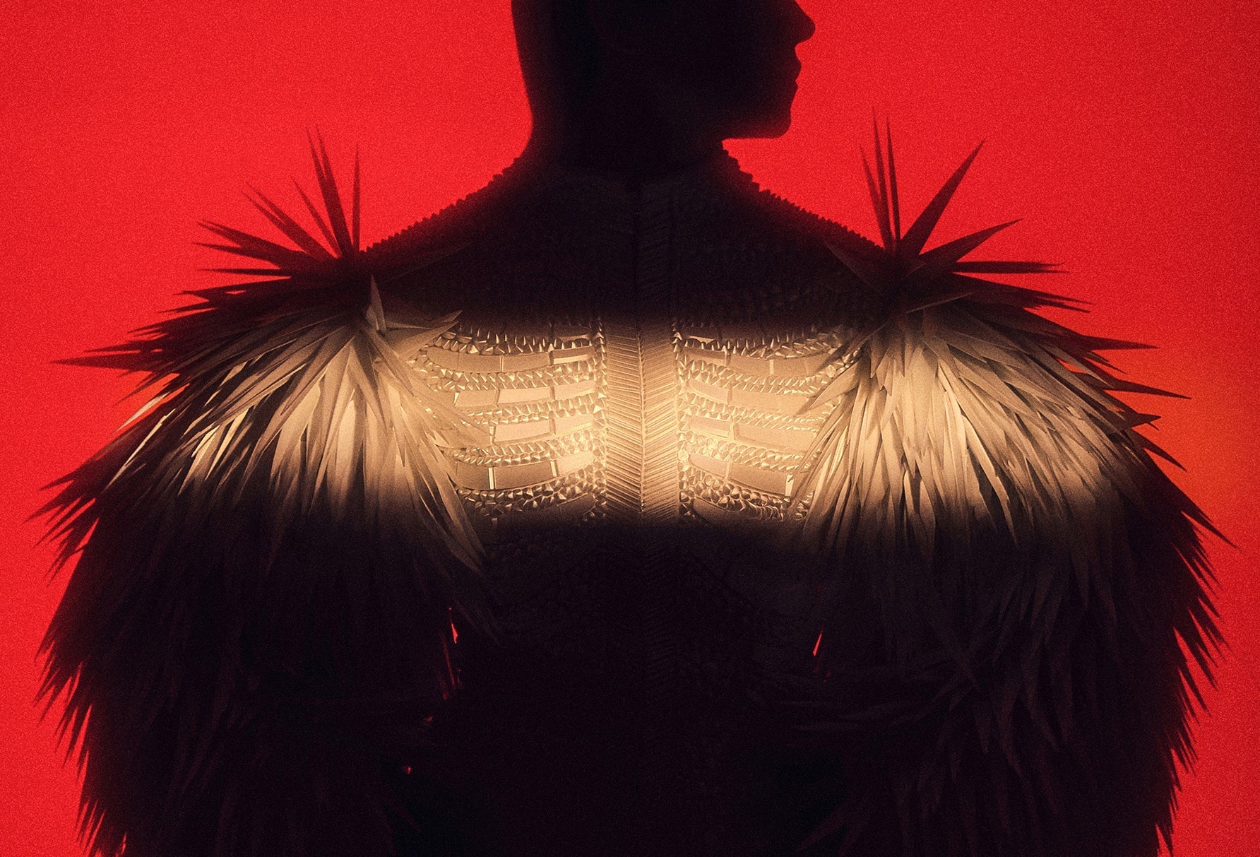 The nacre jacket grown from bacteria