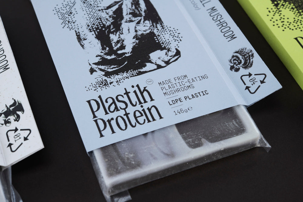 When mushrooms eat plastic