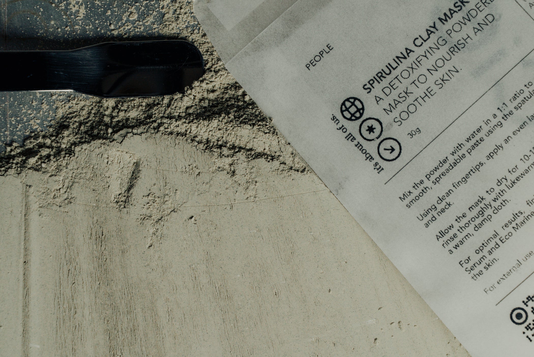 Spirulina Clay Mask